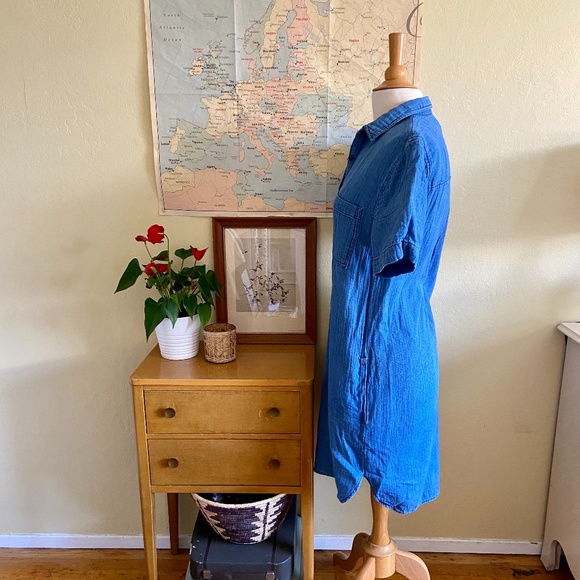 J. Crew Chambray Shirtdress - Picture 3 of 5